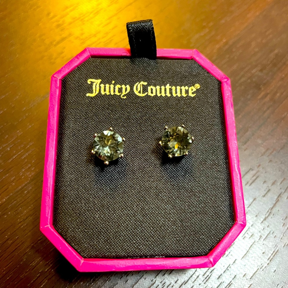 Juicy Couture Gemstone Studs - Grayish Hue